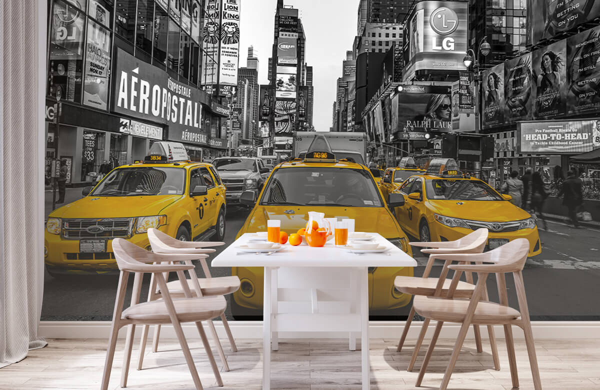  Papel pintado con Taxi en Broadway - Habitación de adolescentes 2