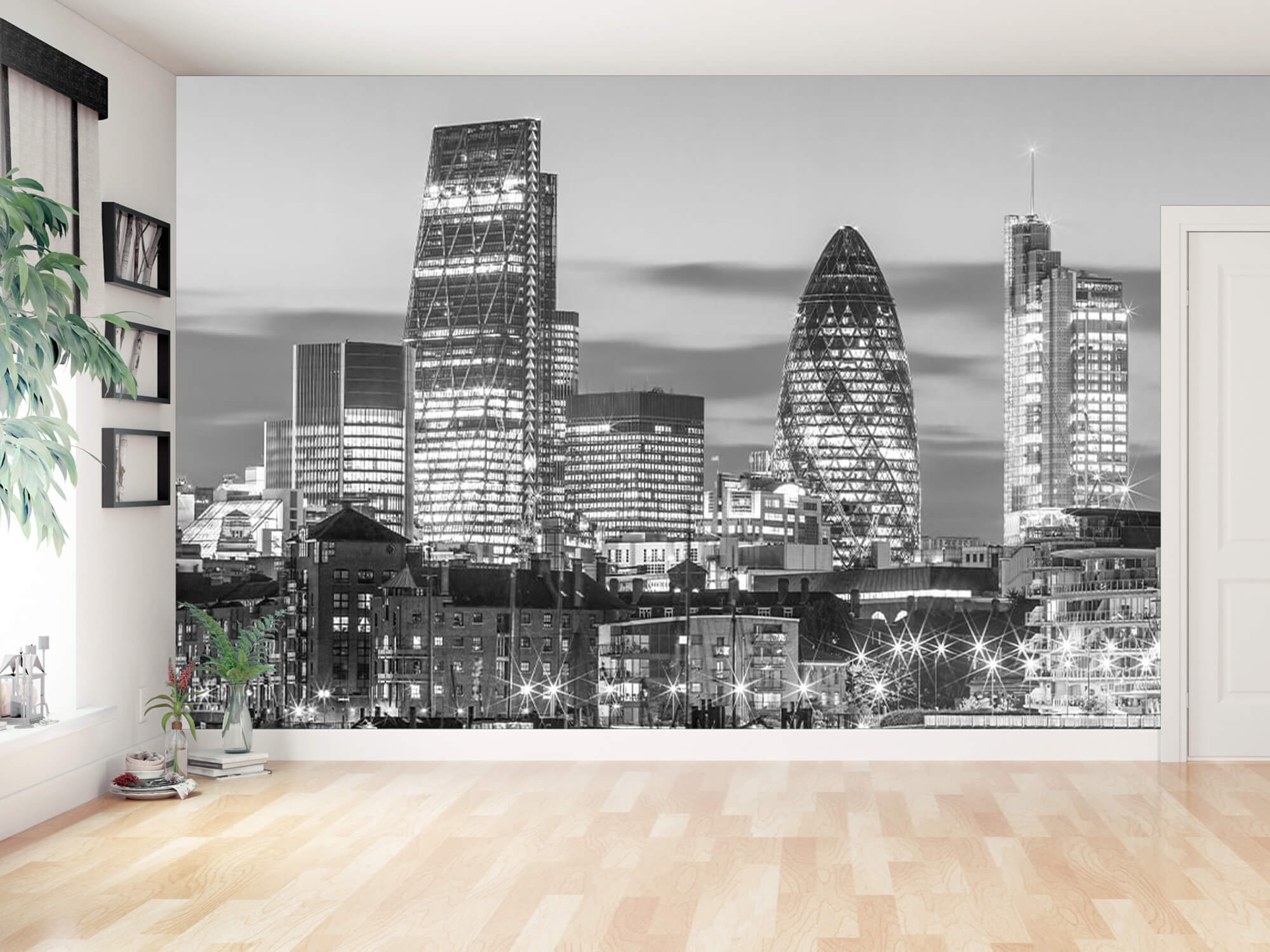  Papel pintado con El horizonte de Londres - Habitación de adolescentes 13