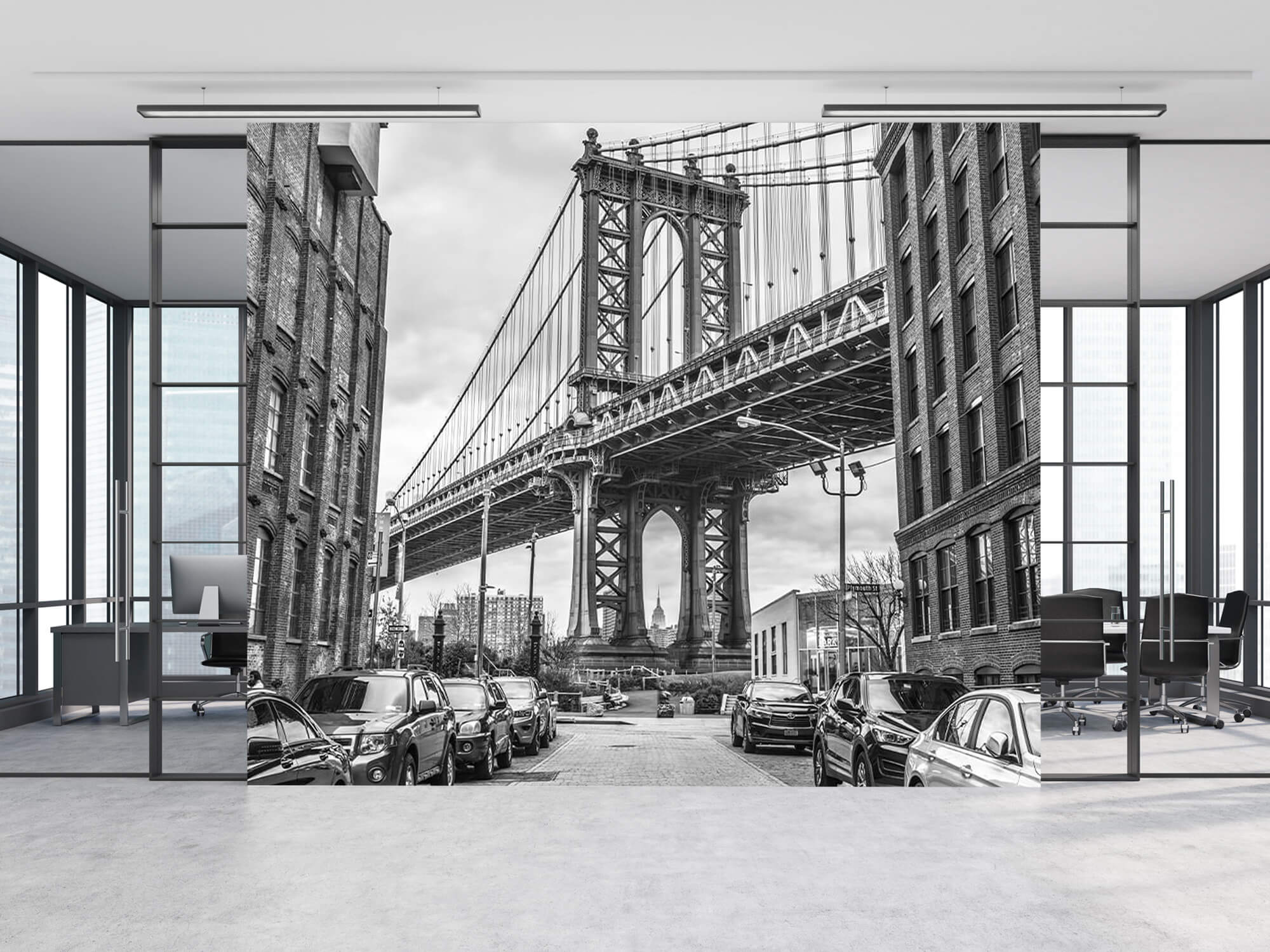  Papel pintado con Puente de Manhattan - Salón 7