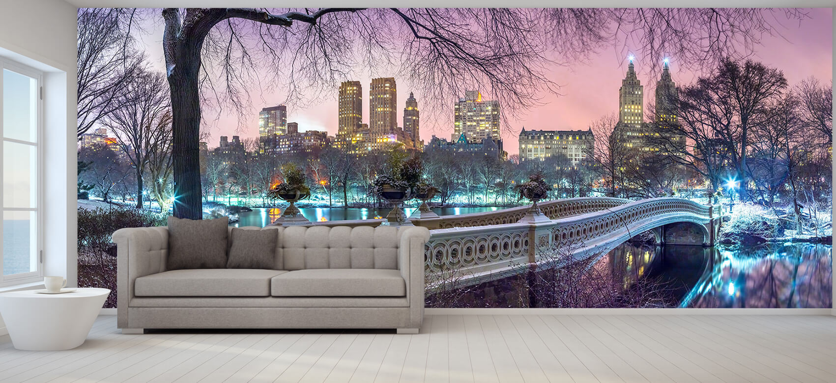  Papel pintado con El colorido Central Park - Salón 5