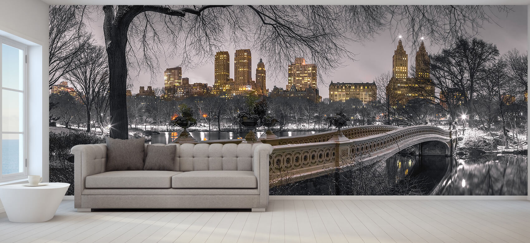  Papel pintado con Central Park y Manhattan - Salón 5