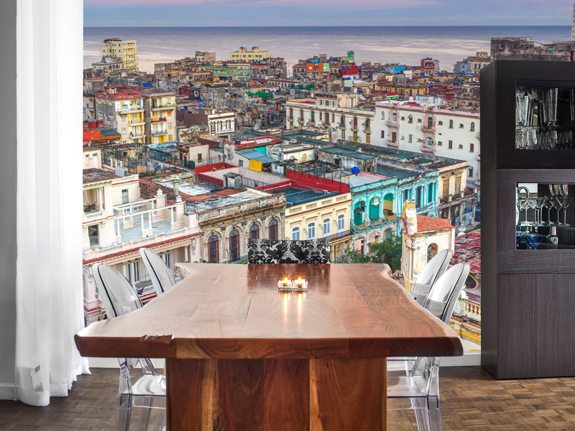  Papel pintado con La Habana desde arriba - Salón 4