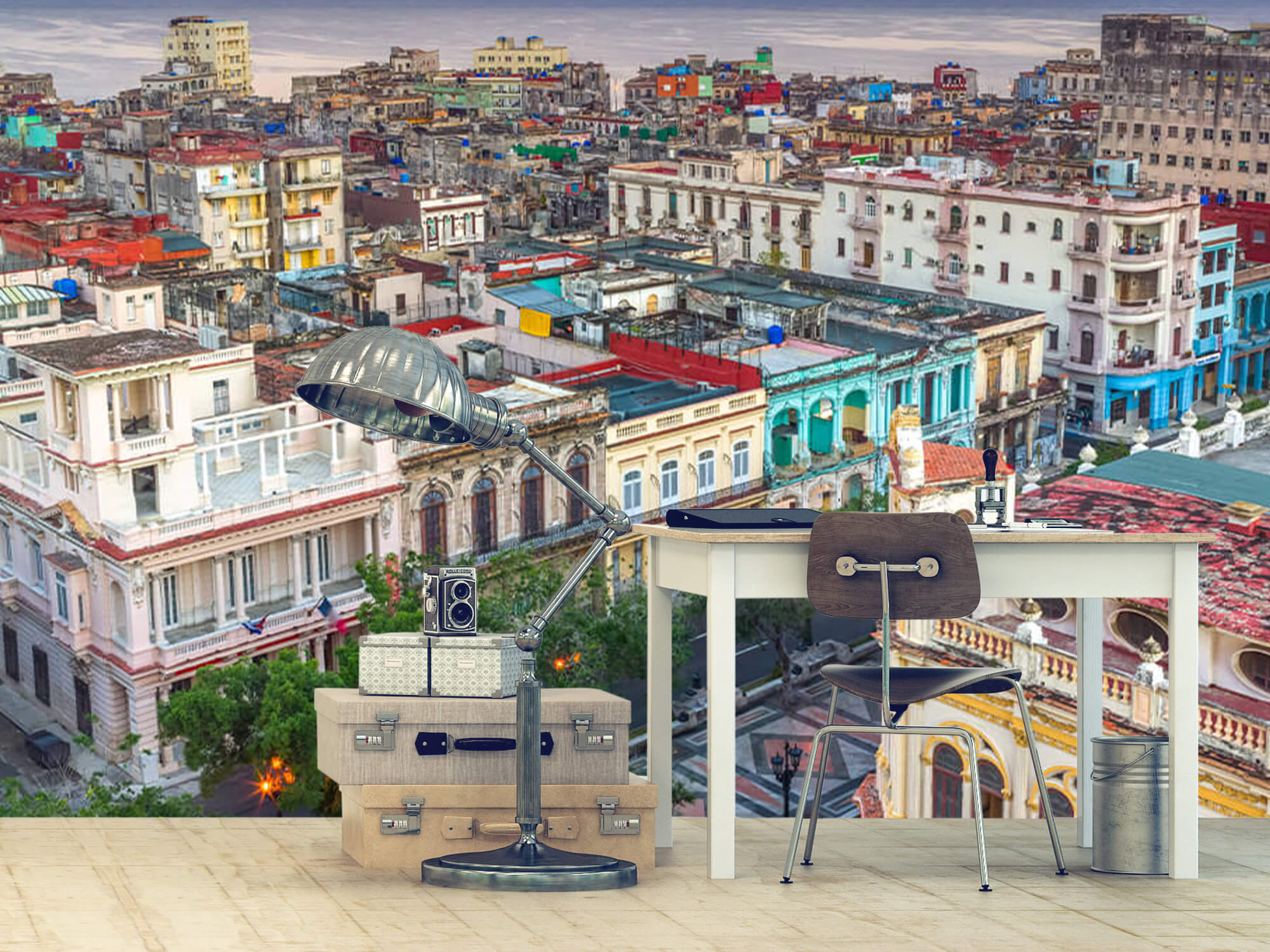  Papel pintado con La Habana desde arriba - Salón 11
