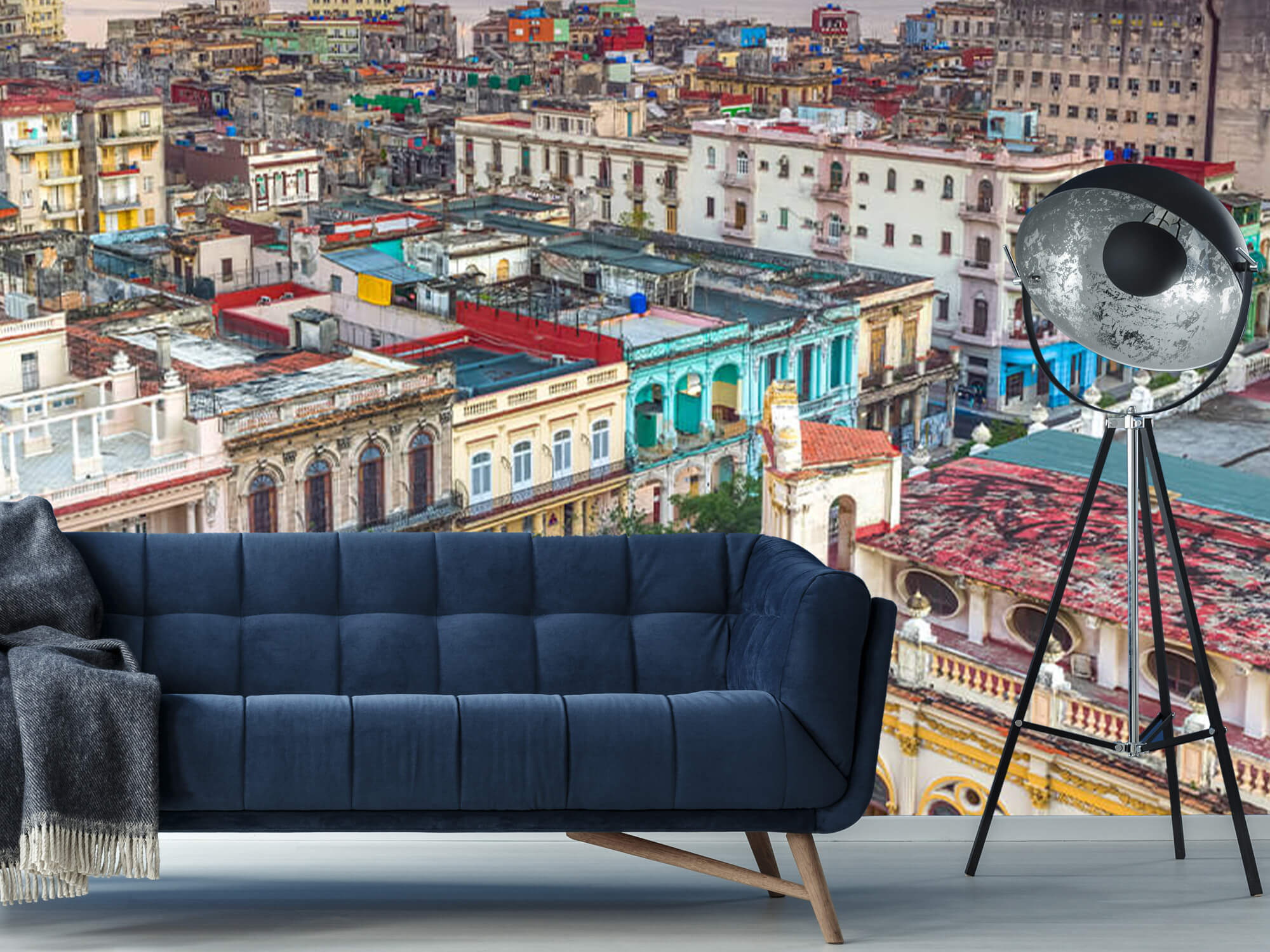  Papel pintado con La Habana desde arriba - Salón 5