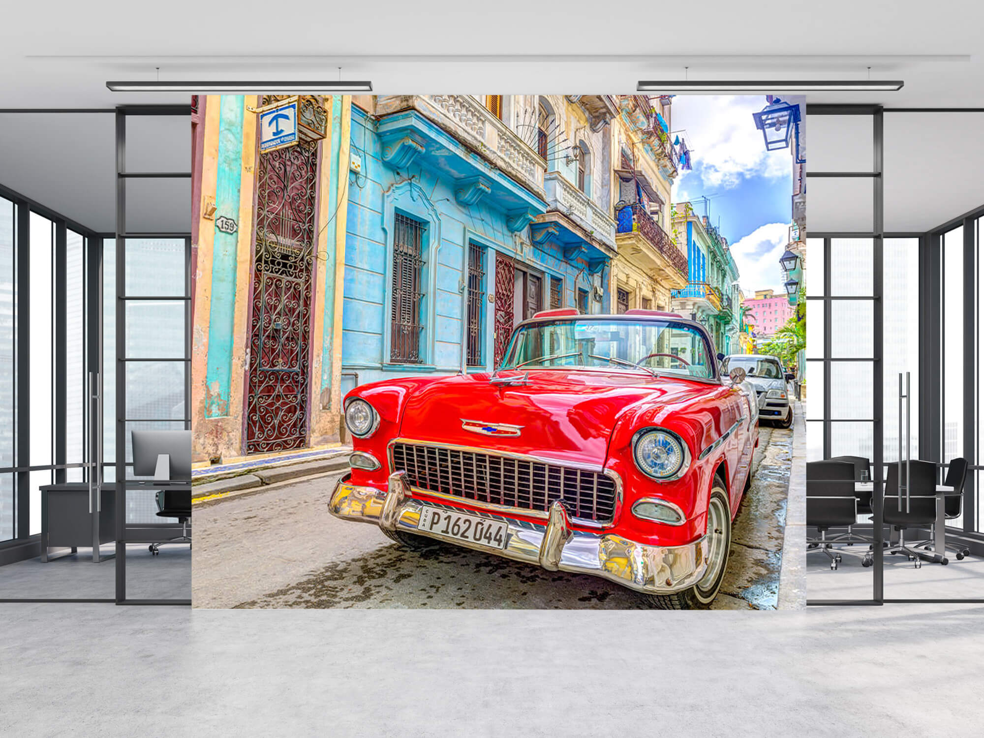  Papel pintado con Coche de época en La Habana - Sala de ocio 10