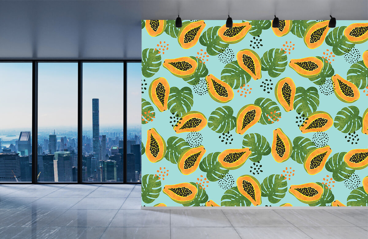 wallpaper Papayas 2