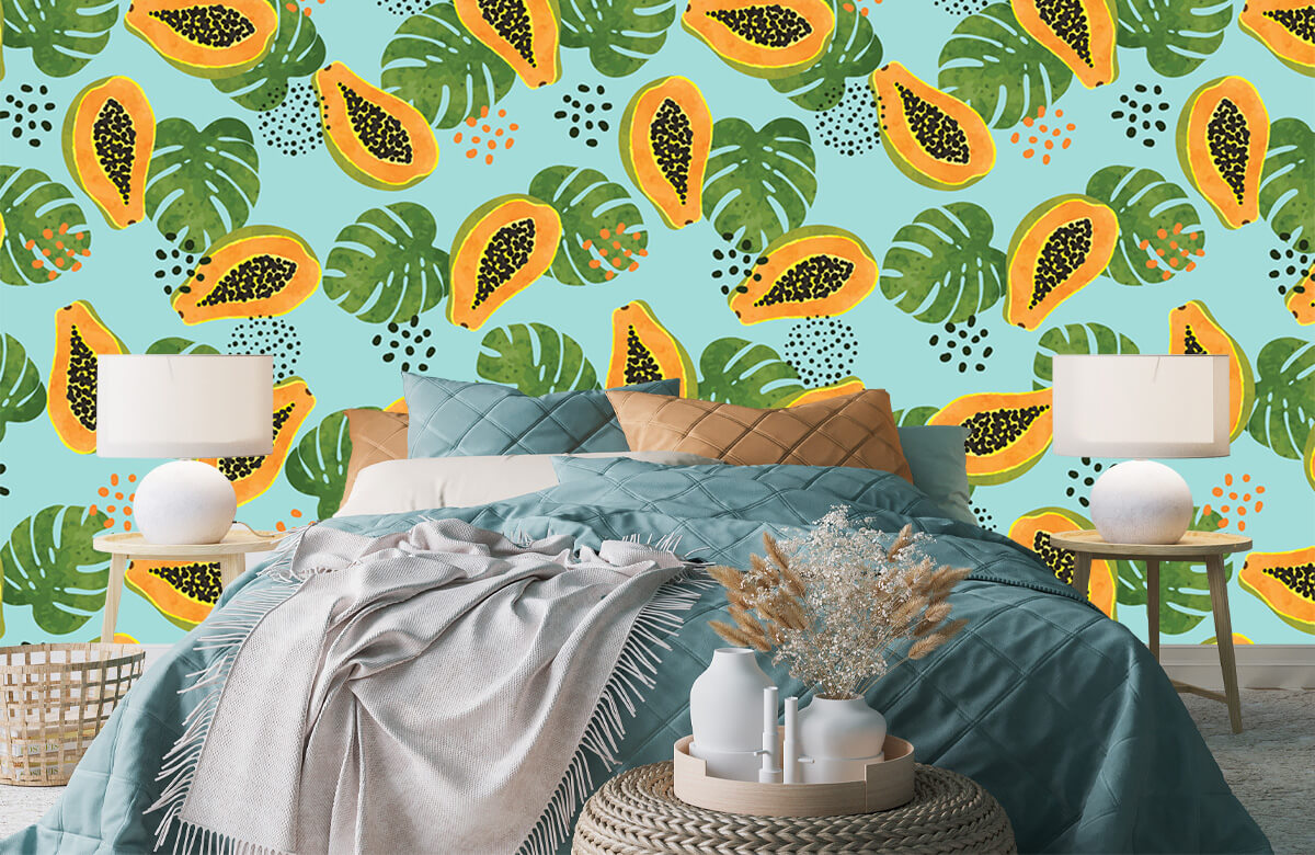 wallpaper Papayas 4