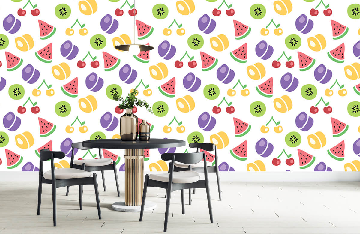 wallpaper Patrón de frutas 9