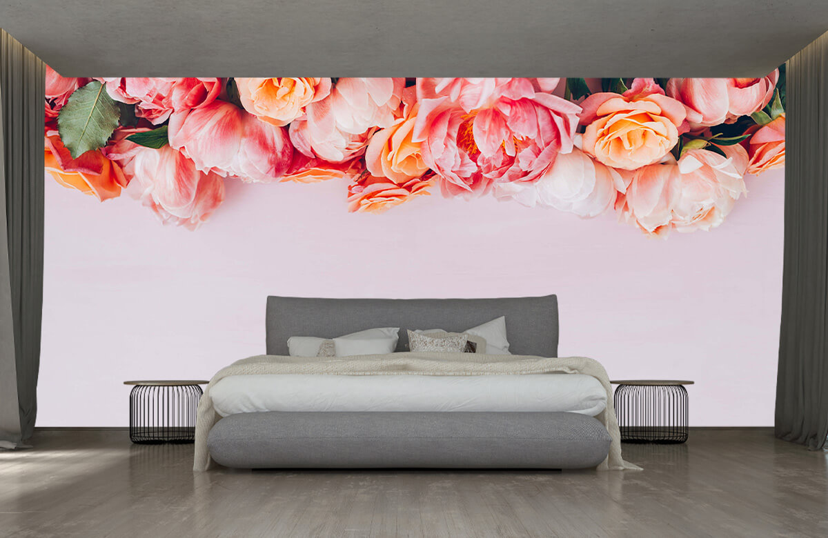 Wallpaper Rosas en diferentes tonos de rosa 3