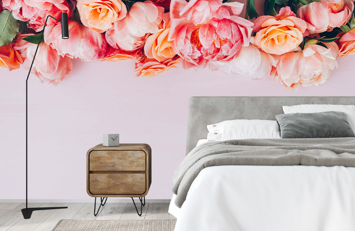Wallpaper Rosas en diferentes tonos de rosa 8