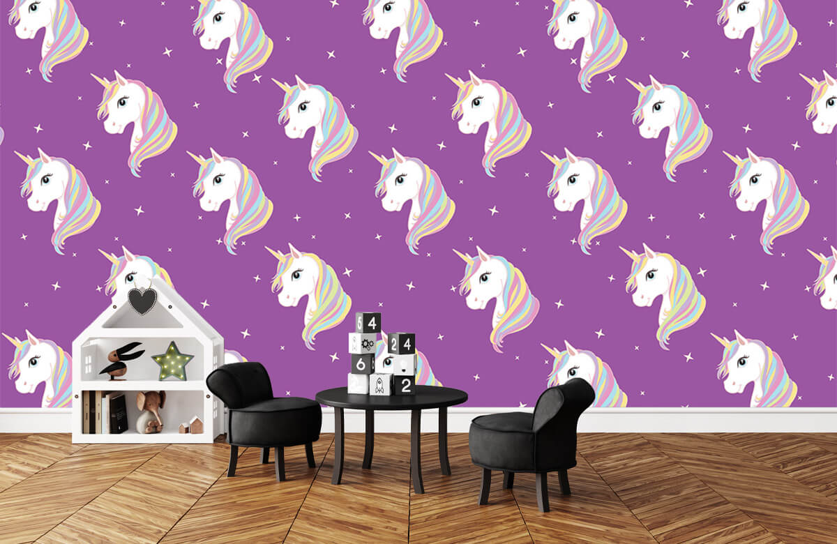wallpaper Unicornio arco iris 3
