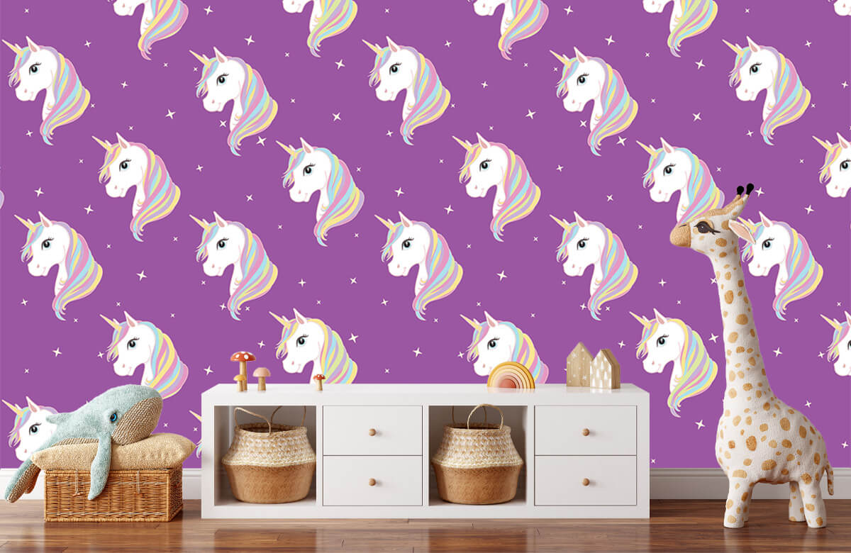 wallpaper Unicornio arco iris 8