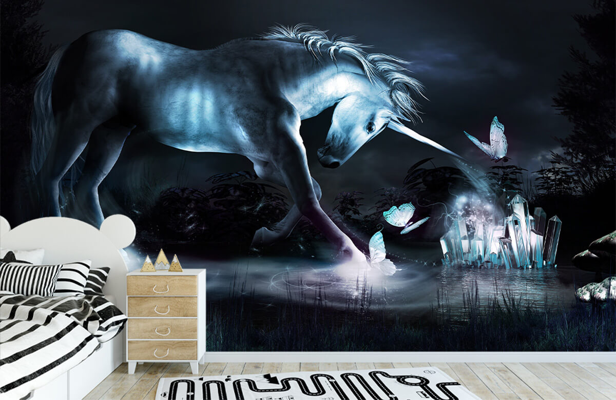 wallpaper Jugar al unicornio 2