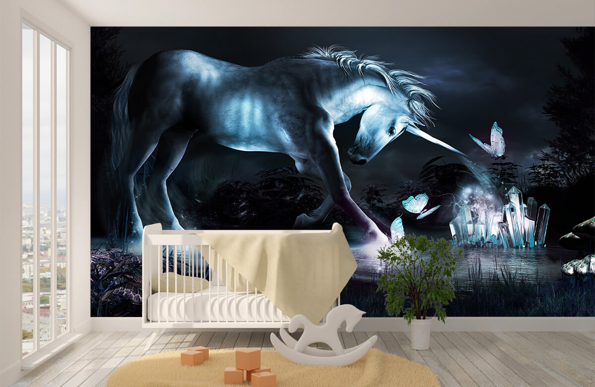 wallpaper Jugar al unicornio 3